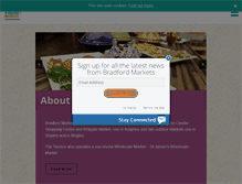 Tablet Screenshot of bradfordmarkets.com